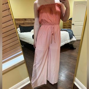 Pink ombré jumpsuit